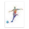 Voetbal muur canvas - Afbeelding 4