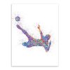 Voetbal muur canvas - Afbeelding 6