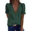 Elegante Korte Mouwen Top - Afbeelding 6